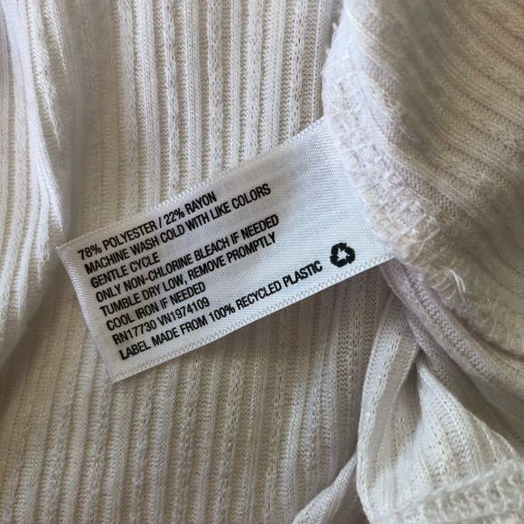 Wild Fable White Body Suit Snap Closure XXL - Picture 7 of 14